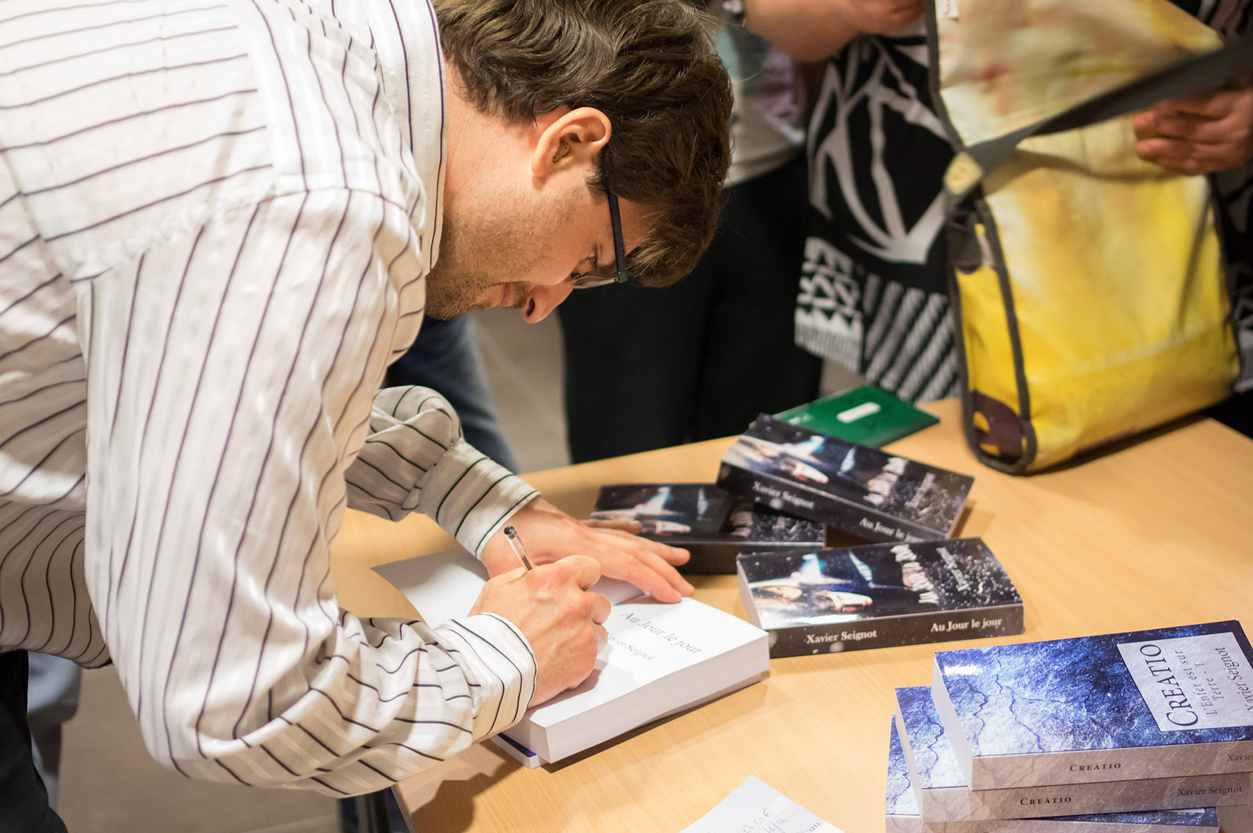 Dédicace AJLJ V2 après projection