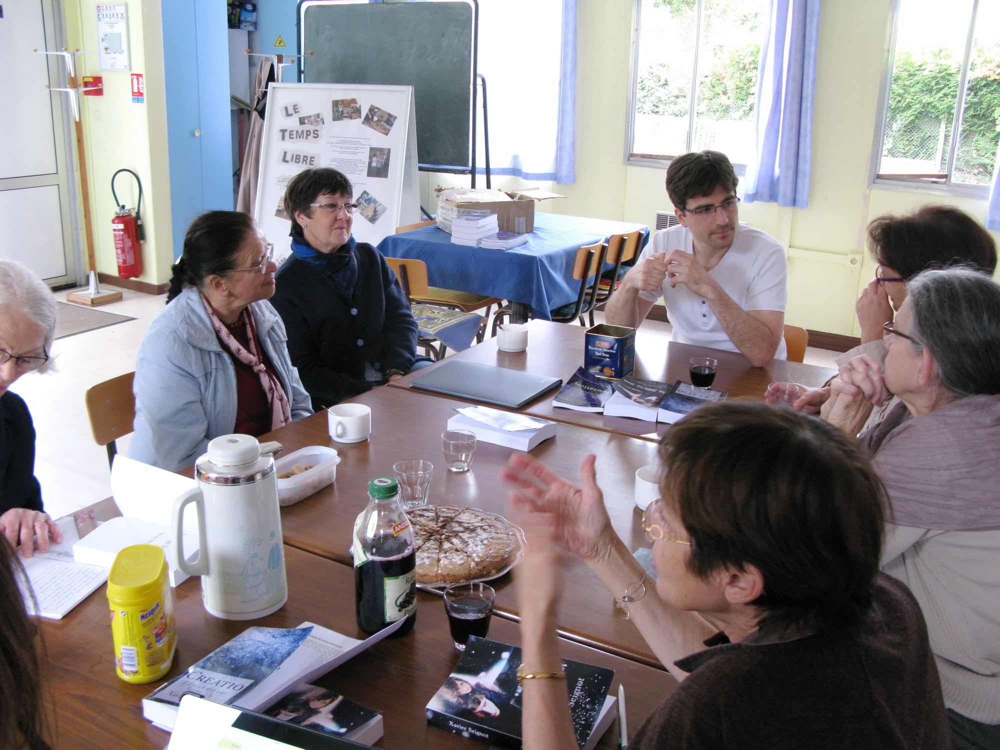 Présentation en club de lecture